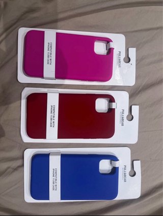 Pack 3 Fundas Móvil Pull&Bear iPhone 11/XR