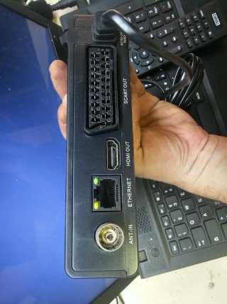 TENKO Decoder Digitale Terrestre HD LAN Internet