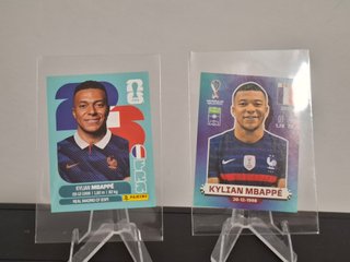 Cromo Kylian Mbappé Mundial 2026 y Qatar 2022