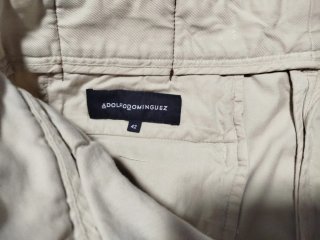Pantalones Chinos Adolfo Domínguez T42 Beige