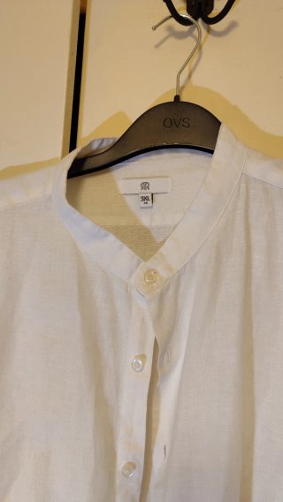 Camicia uomo collo coreana XXXL