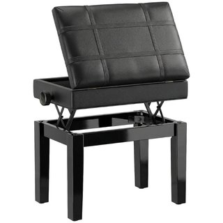 Taburete para Piano con Altura Ajustable y Contene