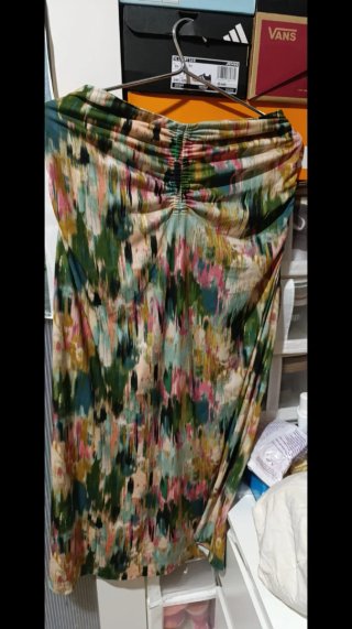 Vestido multicolor talla única