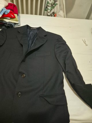 Traje El Corte Inglés Negro y Marrón Talla M