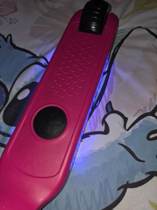 Patinete Eléctrico Rosa con Luces LED