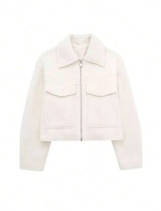 Chaqueta blanca mujer