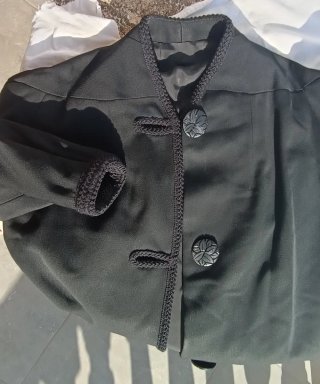 Abrigo vintage negro