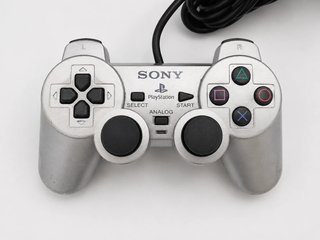 PS2 FAT Silver SCPH-50004 + FreeMcBoot + 60 Giochi