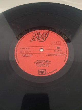 Vinilo Wes Montgomery - Impressions Jazz