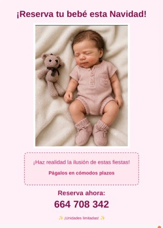 Bebé Reborn de Silicona