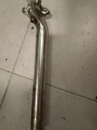 Tija sillín bicicleta aluminio