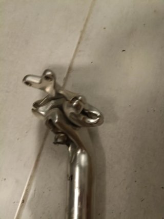 Tija sillín bicicleta aluminio
