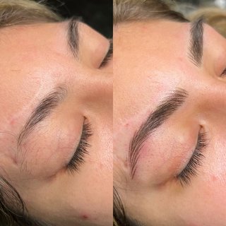 Micropigmentación de Cejas Resultado Natural A dom