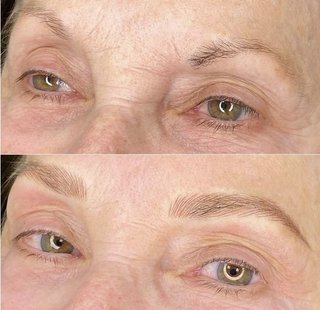 Micropigmentación de Cejas Resultado Natural A dom