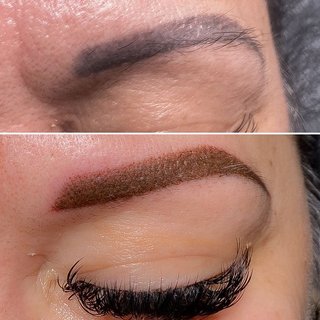 Micropigmentación de Cejas Resultado Natural A dom