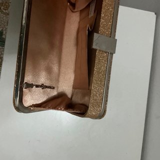 Bolso de fiesta dorado brillante