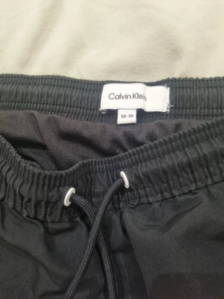Costume da bagno Calvin Klein Nero e Bianco