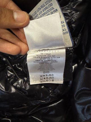 Chaqueta Moncler Azul Marino