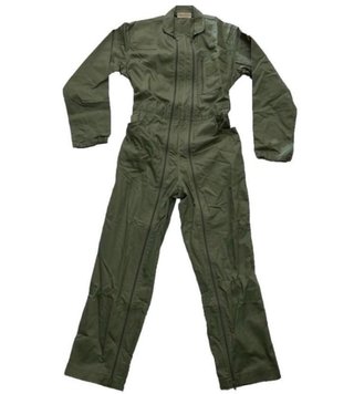 Mono trabajo militar ejército verde.