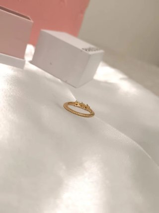 Anello Pandora Stelle Celesti Oro Argento