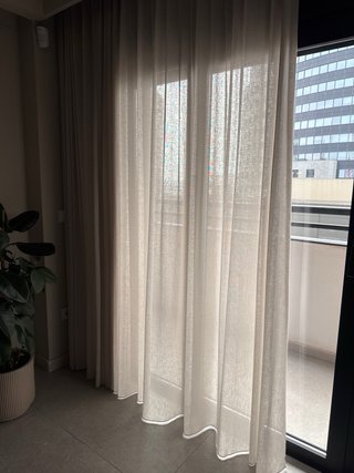 4 Cortinas Lino Grandes