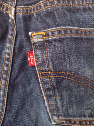 Levi's 501 Shorts Vaqueros Azules