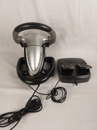 Pedaliera e Volante Playstation PS2/PS3/PC Nitho