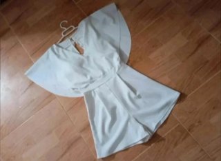 Mono corto blanco Verano Ibicenco  NUEVO
