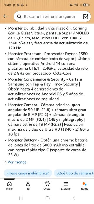 Galaxy M35 Azul 128 G