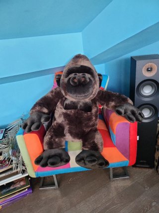 Peluche Gorila Gigante 80 cm El Corte Inglés
