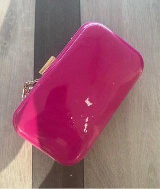 Bolso clutch fucsia