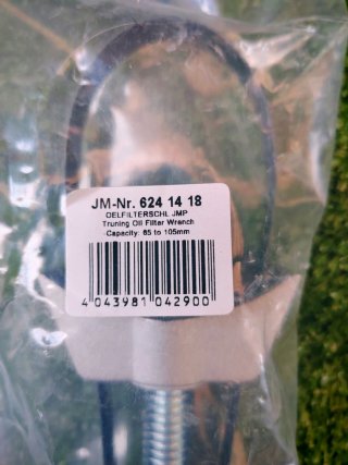 Llave filtro aceite fleje moto/coche 65-100mm