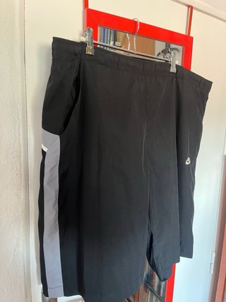 Costume da bagno Nike da uomo nero grigio