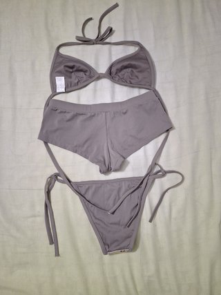Costume da bagno Calzedonia con paillettes oro e argento