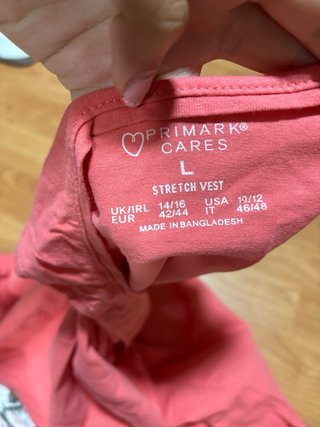 Camiseta de tirantes mujer talla L