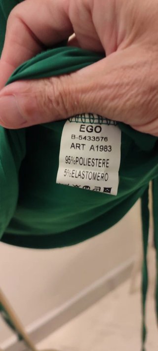 Camiseta Ego Lycra Verde T.50/52