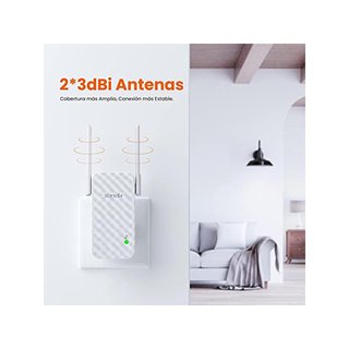 Tenda A9 N300 repetidor wifi 300Mbps 2 antenas