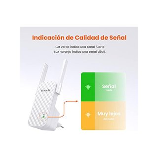 Tenda A9 N300 repetidor wifi 300Mbps 2 antenas
