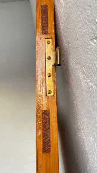Puerta de madera entrada casa