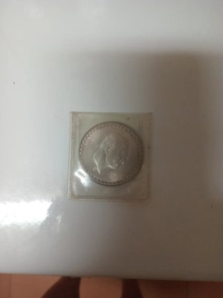 Moneda Plata Árabe Egipcia