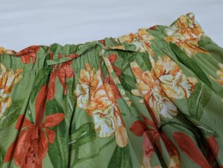 Falda pantalón estampada floral