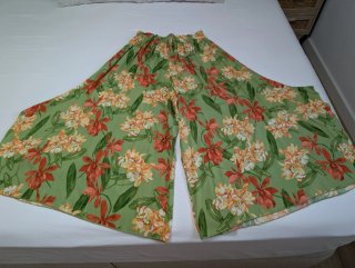 Falda pantalón estampada floral