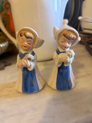 Figuritas porcelana Mid-Century