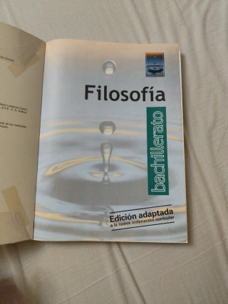 Filosofía Bachillerato