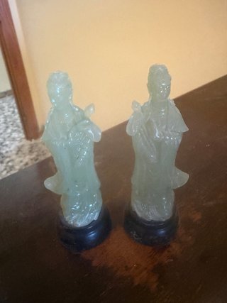 Figuras decorativas de plástico