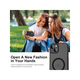 YUANDMI funda magnética silicona protección