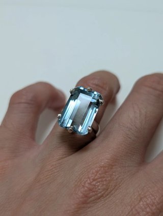 Anello di Acquamarina