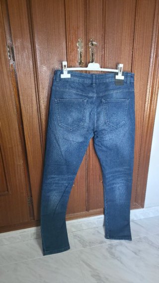 Pantalón Vaquero Slim Azul
