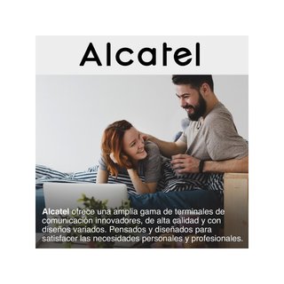 Telefono fisso Alcatel con altoparlante nero