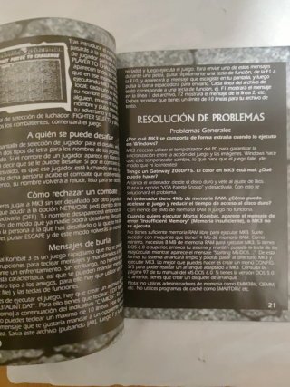 Juego de PC Mortal Kombat 3 versión manual ESPAÑOL